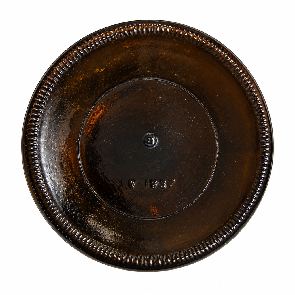 AMBER GLASS JUG