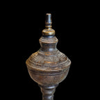 BRONZE KEROSENE LAMP 10