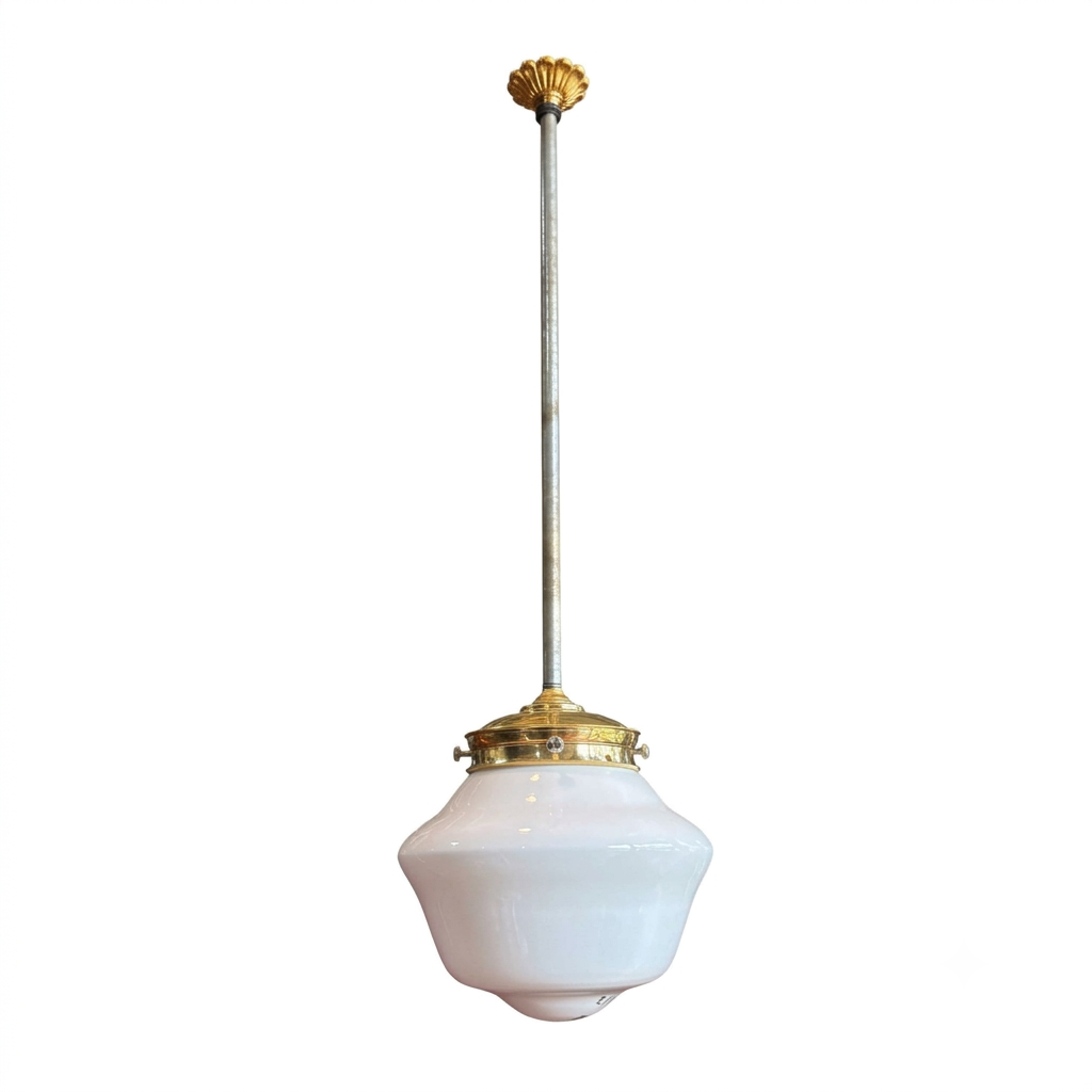 VINTAGE SCHOOL HOUSE PENDANT LIGHT