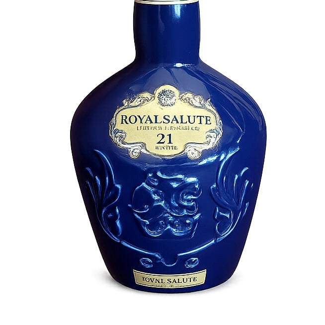 Royal SALUTE' SAPPHIRE BLUE FLAGON