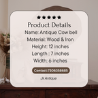 ANTIQUE COW BELL