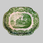 CRYSAL WALL PLATE GREEN