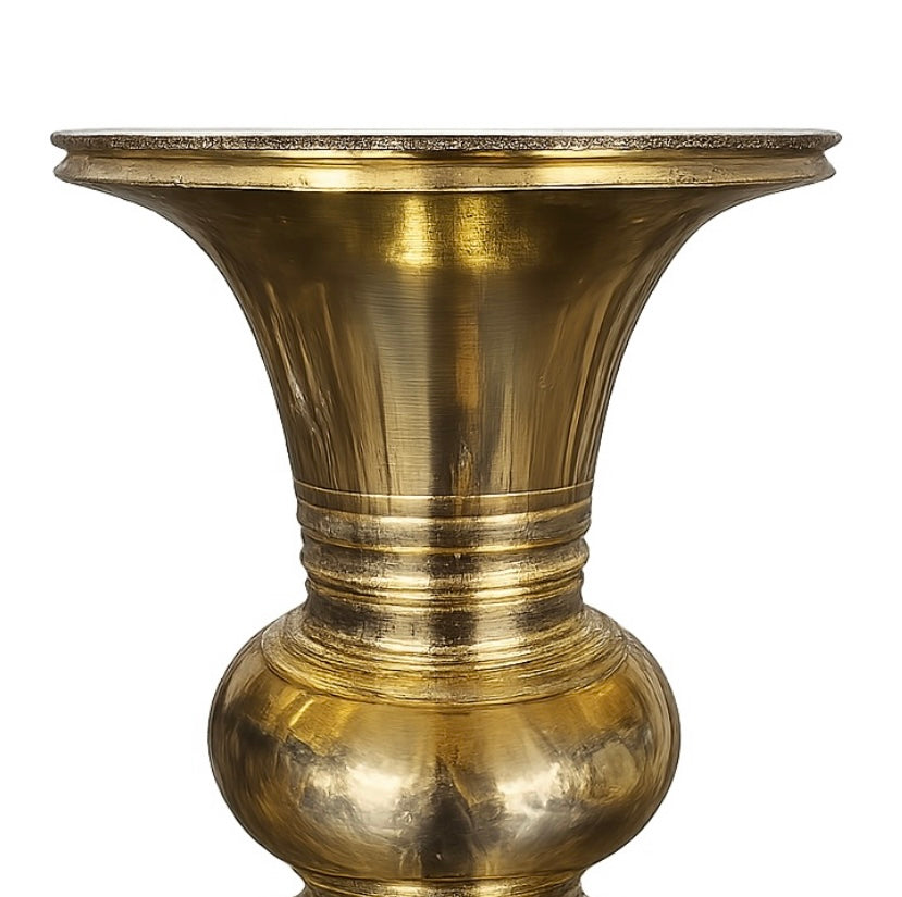 ANTIQUE BRONZE SPITTOON (KOLAMBI) 6