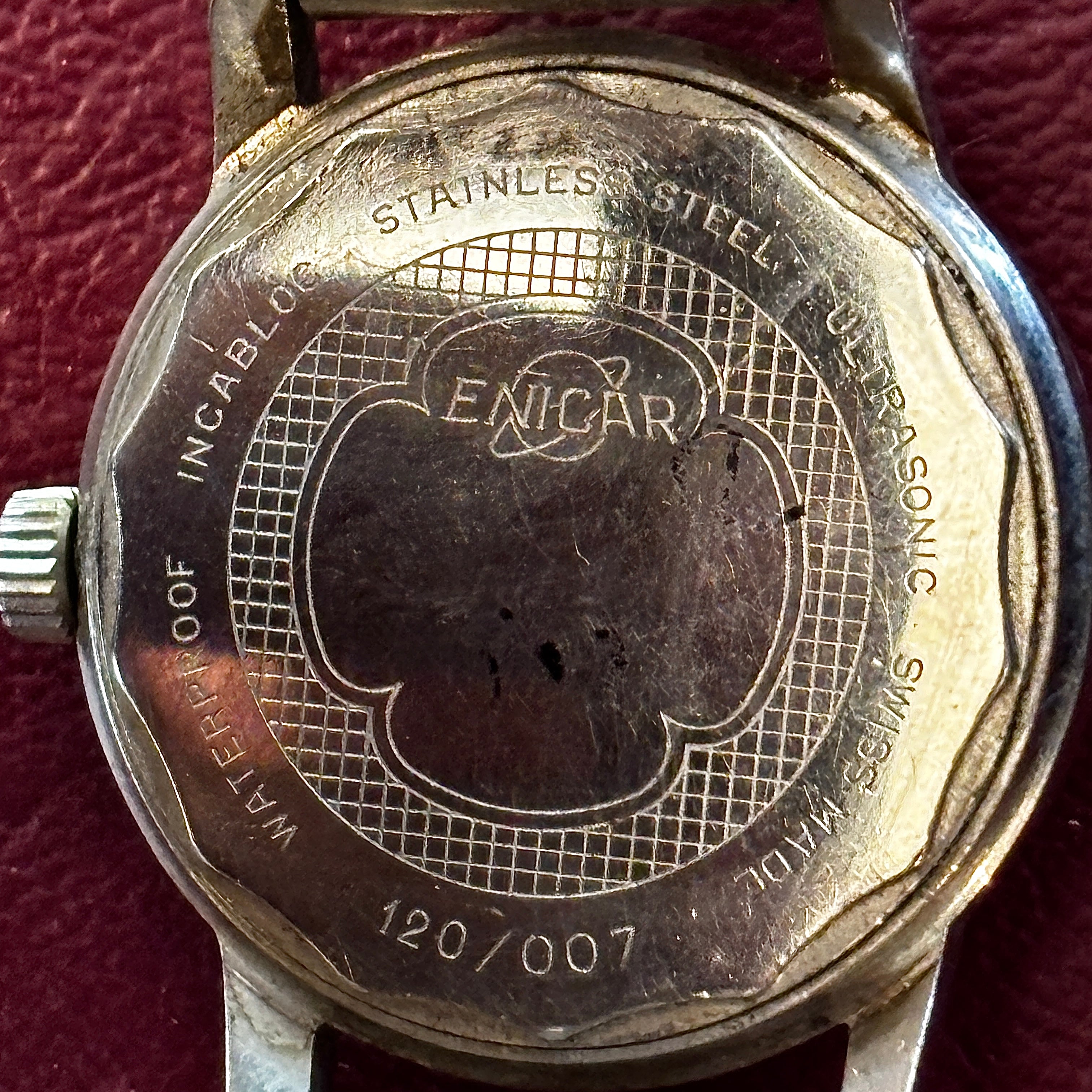 ENICAR ULTRASONIC WRIST WATCH