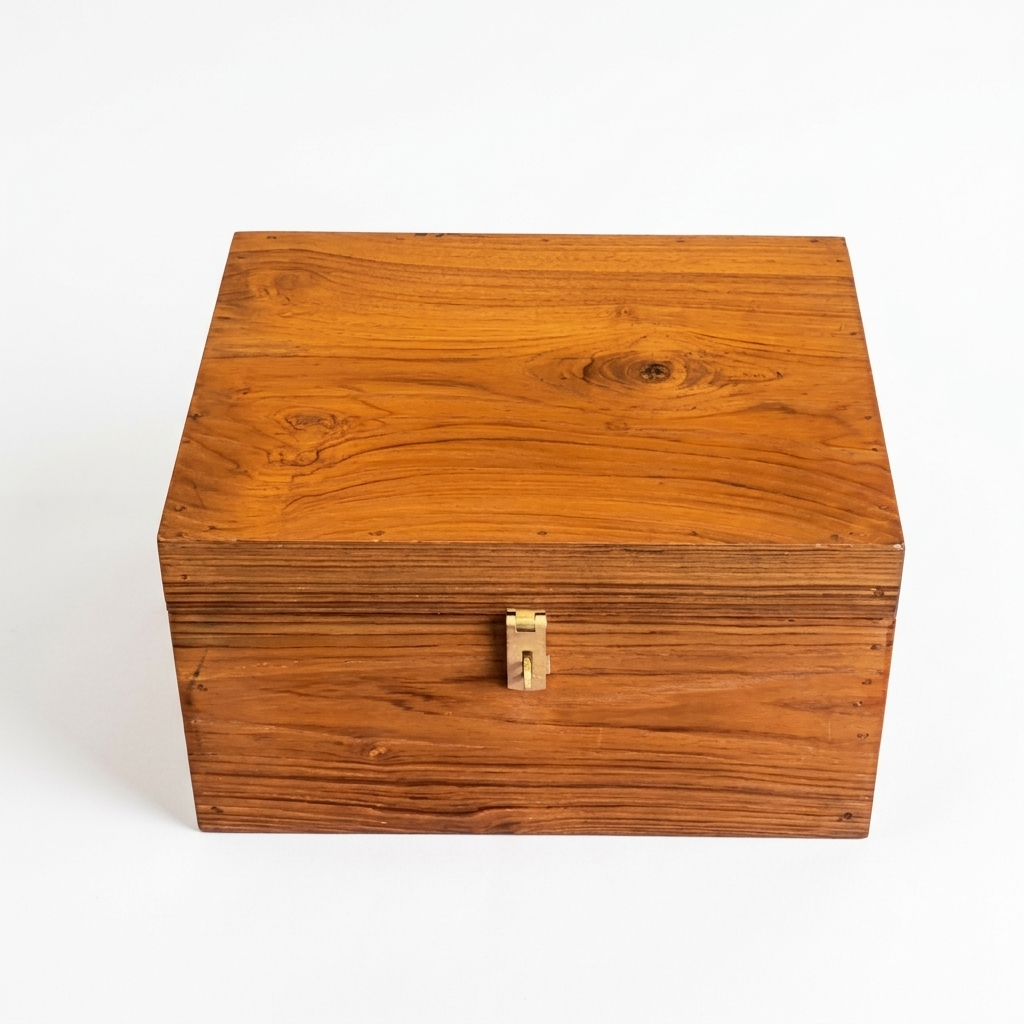 VINTAGE TEAKWOOD BOX 3