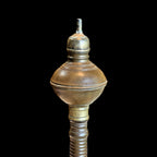 BRONZE KEROSENE LAMP 4