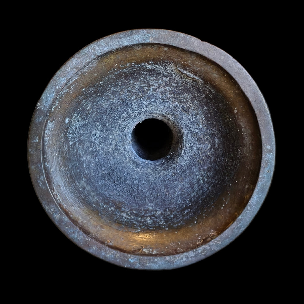 BRONZE KEROSENE LAMP 2