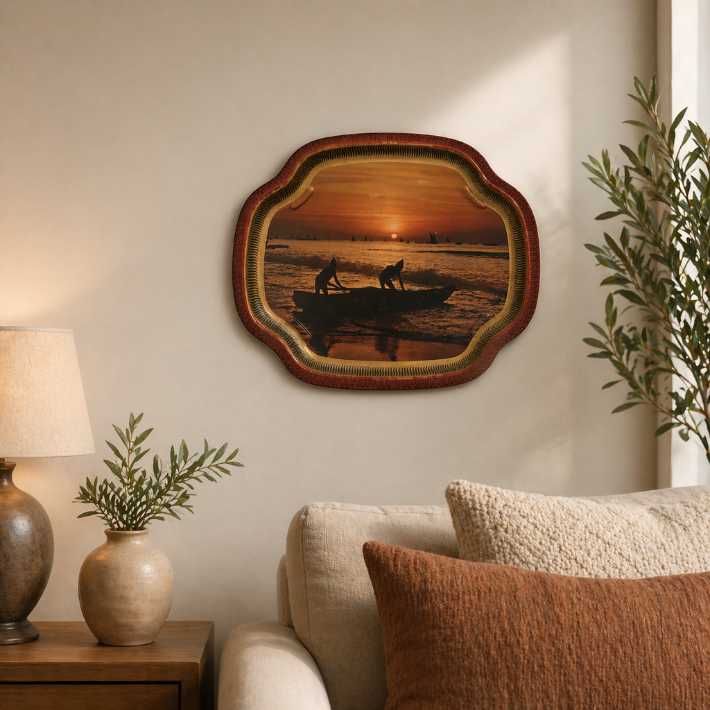 CRYSAL CREATION WALL PLATE