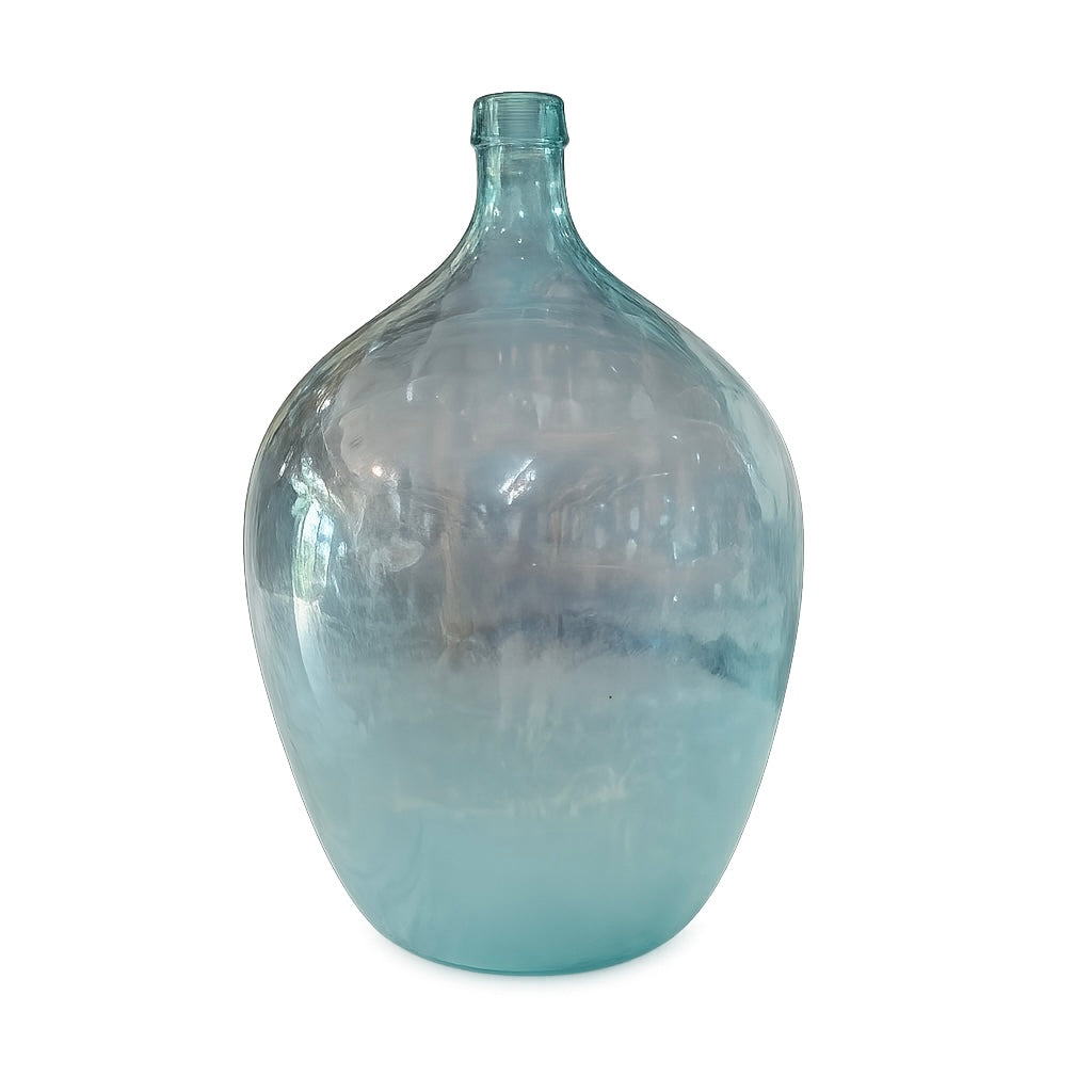 BLUE LARGE DEMIJOHN BOTTLE