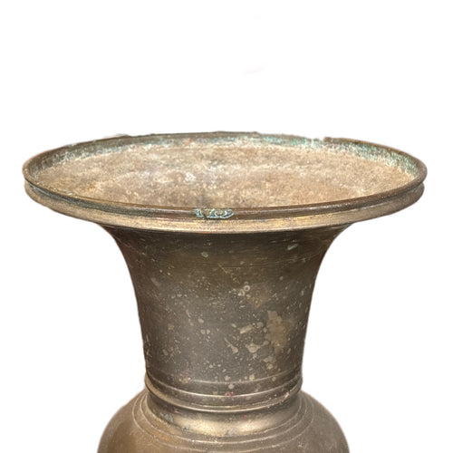 ANTIQUE BRONZE SPITTOON (KOLAMBI) 5
