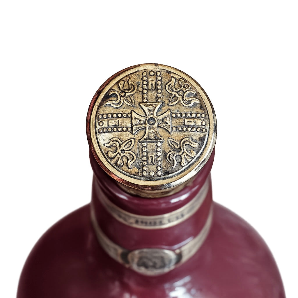 RUBY FLAGON LIQUOR BOTTLE