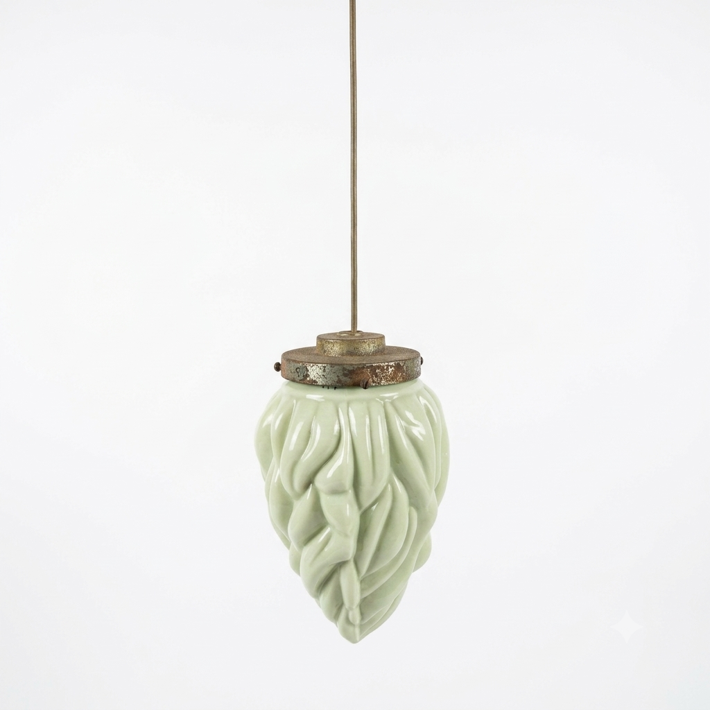 GREEN FLAME PENDANT LIGHT
