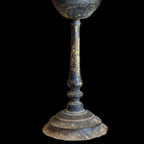 BRONZE KEROSENE LAMP 8
