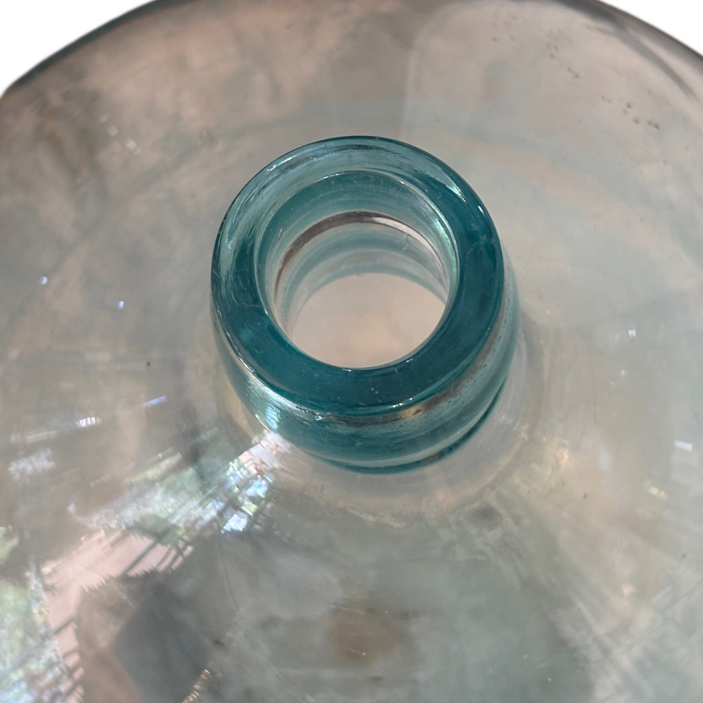 BLUE LARGE DEMIJOHN BOTTLE