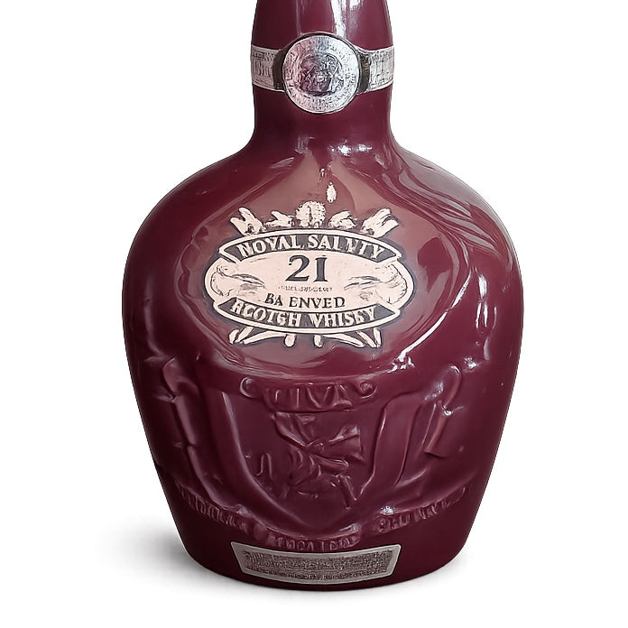 RUBY FLAGON LIQUOR BOTTLE