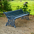 CAST IRON GARDEN BENCH