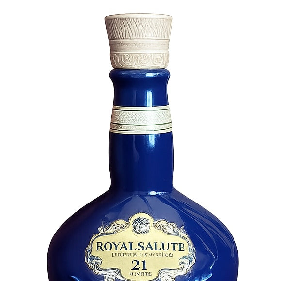 Royal SALUTE' SAPPHIRE BLUE FLAGON