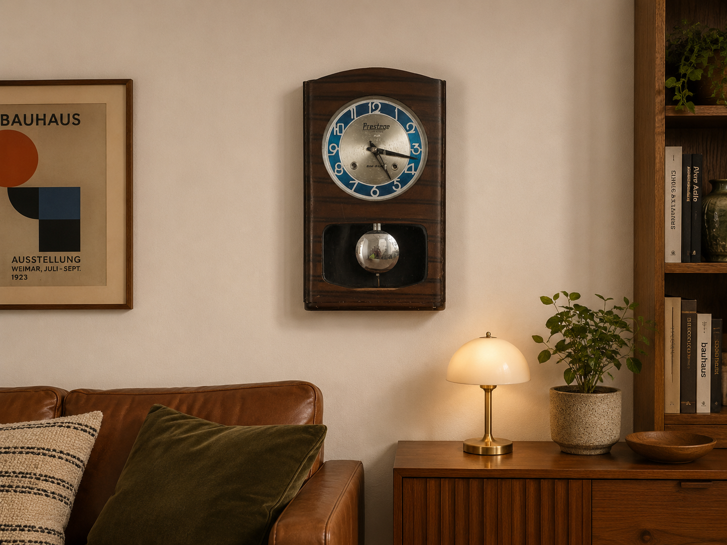 PRESTIGE SUPER DELUXE BIM-BAM WALL CLOCK