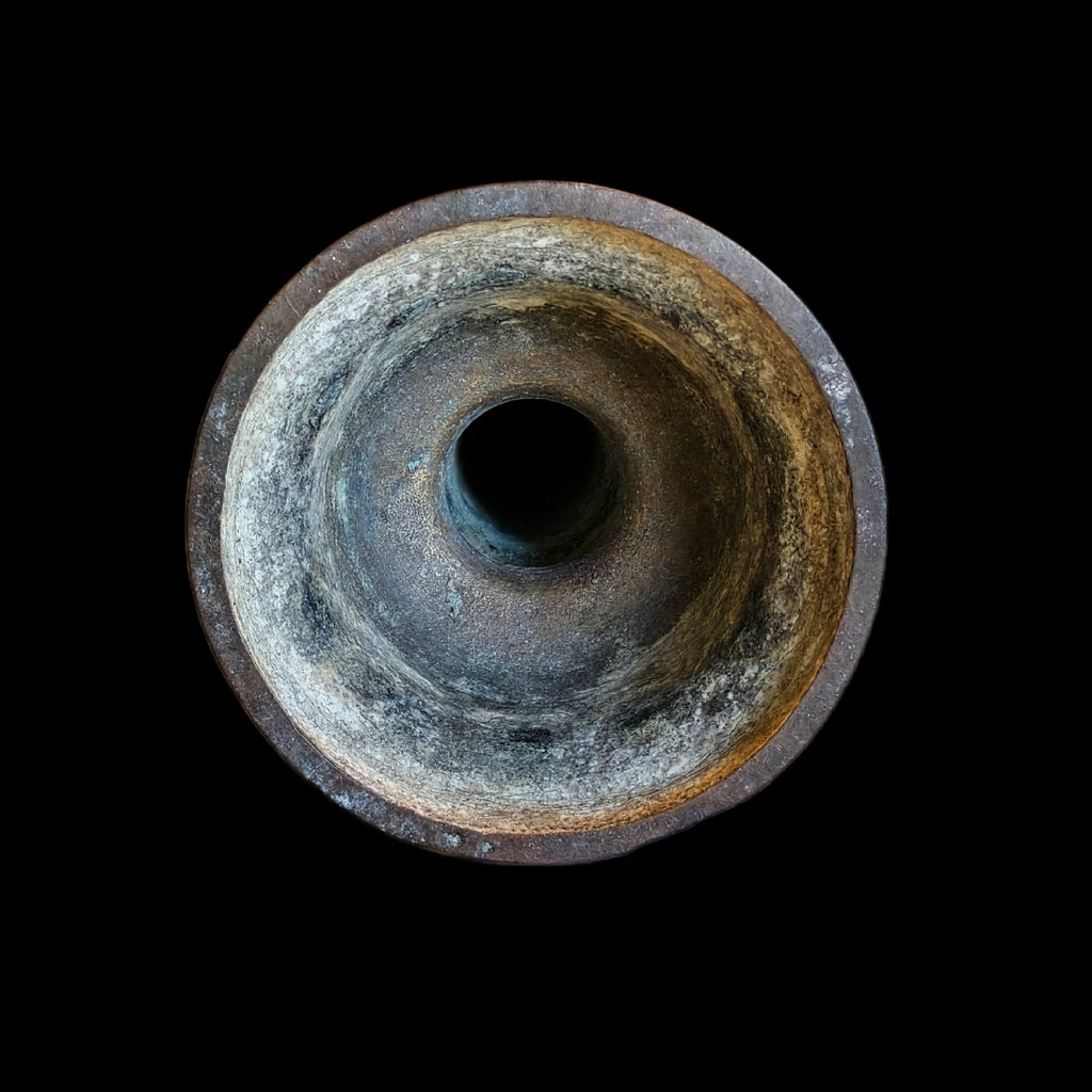 BRONZE KEROSENE LAMP 4