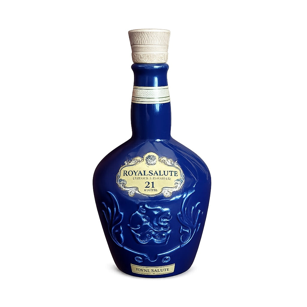 Royal SALUTE' SAPPHIRE BLUE FLAGON