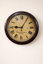 FUSEE MOVEMENT RAILWAY CLOCK