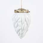 WHITE FLAME PENDANT LIGHT