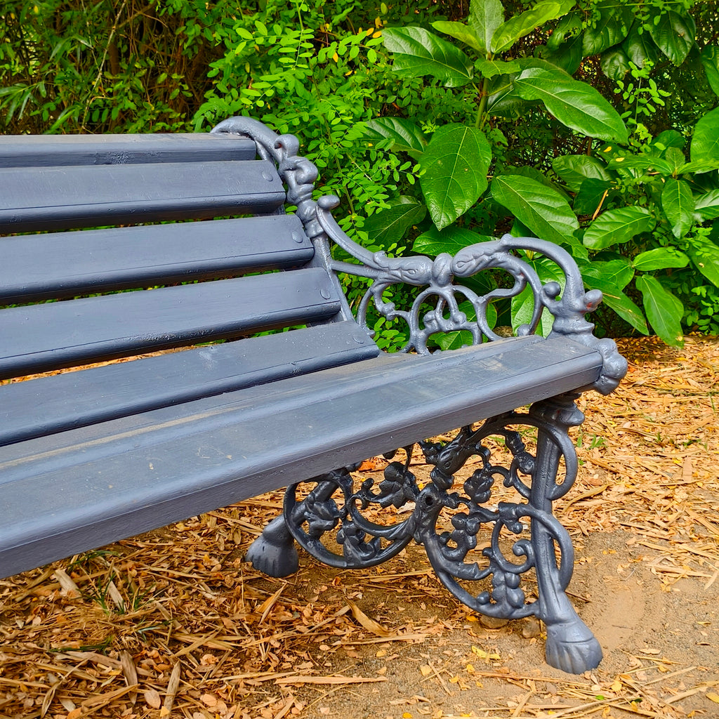 CAST IRON GARDEN BENCH