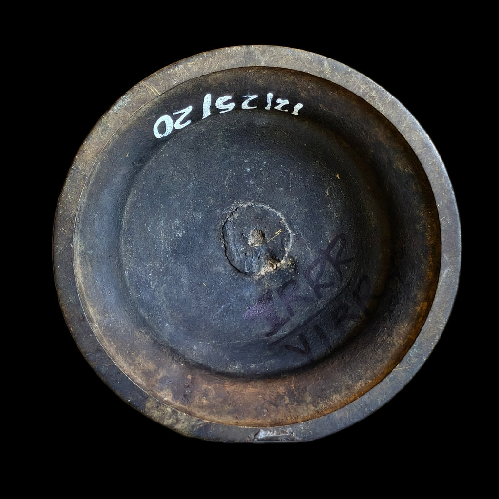 BRONZE KEROSENE LAMP 6