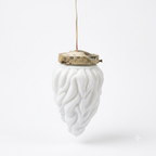 WHITE FLAME PENDANT LIGHT