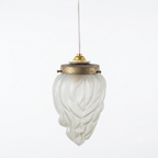 TRANSPARENT FLAME PENDANT LIGHT