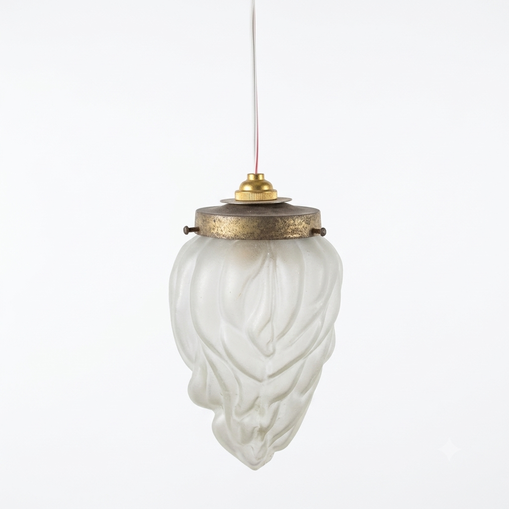 TRANSPARENT FLAME PENDANT LIGHT