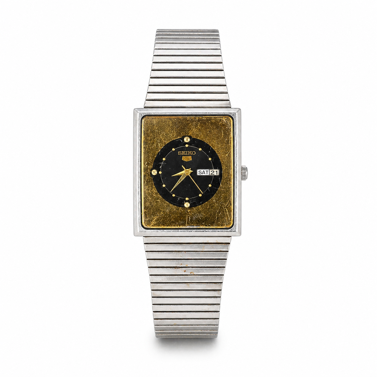 SEIKO 5 TANK WRIST WATCH