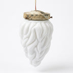 WHITE FLAME PENDANT LIGHT