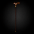ROSEWOOD BIRD WALKING STICK