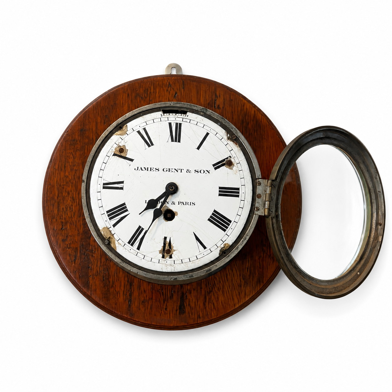 JAMES GENT&SON SHIP CLOCK