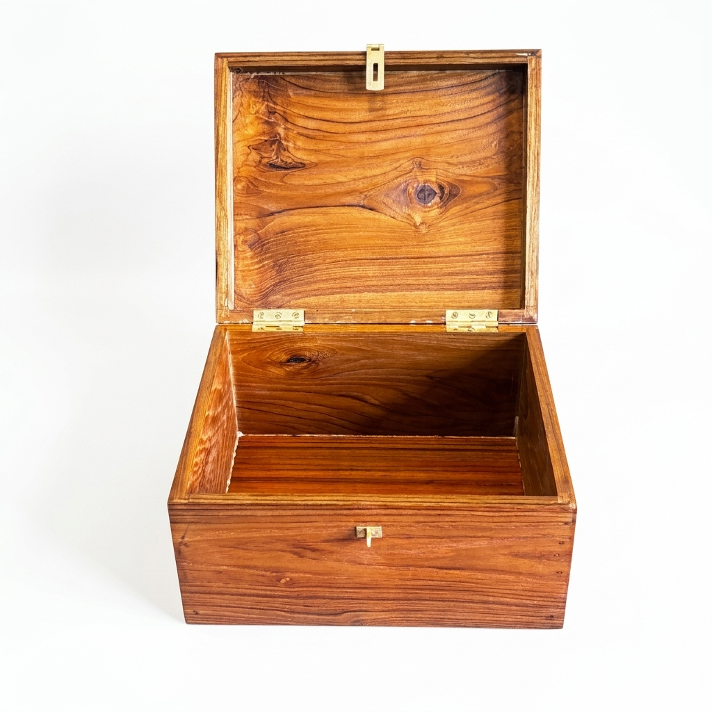 VINTAGE TEAKWOOD BOX 3