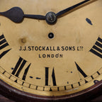FUSEE MOVEMENT RAILWAY CLOCK
