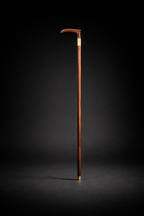 ROSEWOOD WALKING STICK WITH KNIFE 2