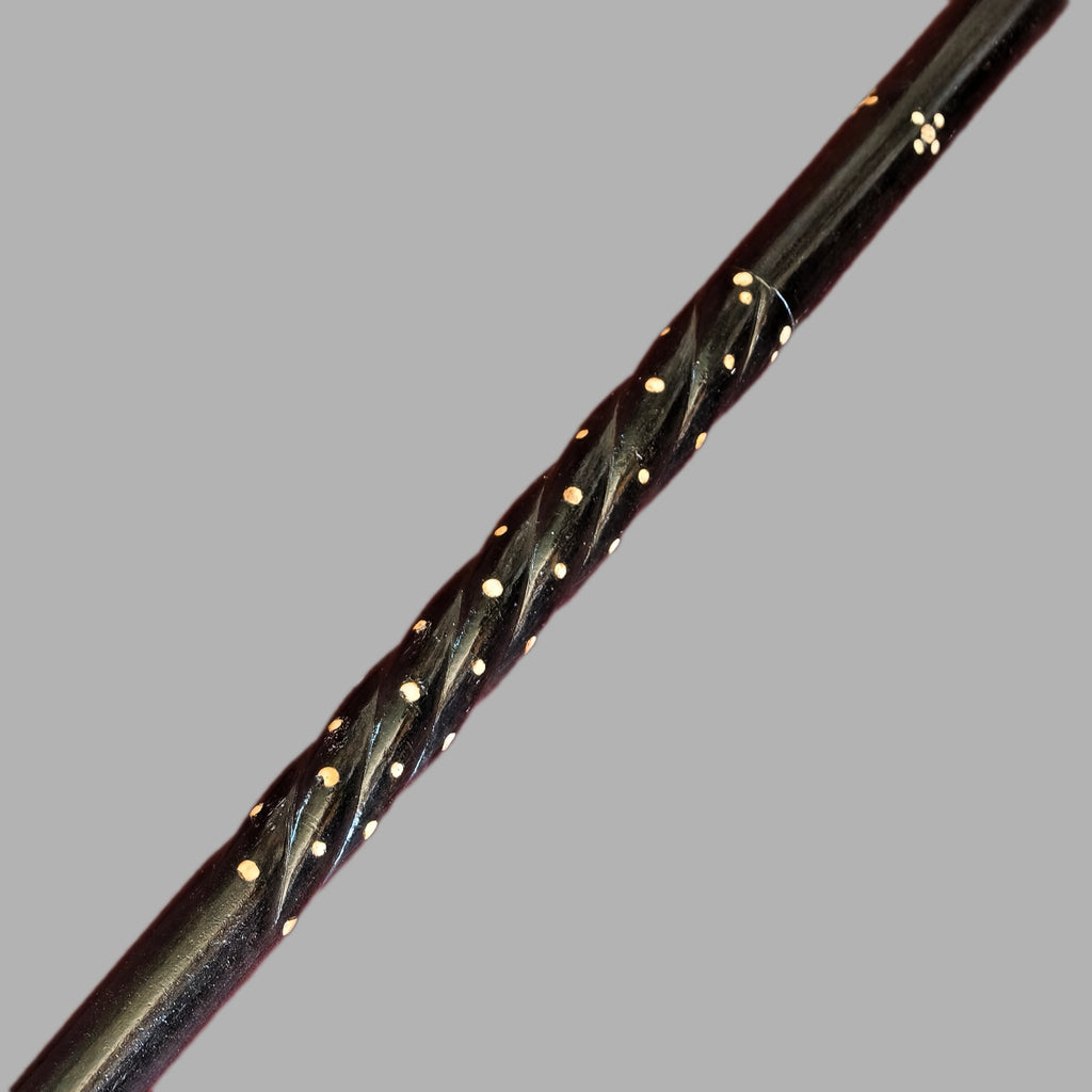 ENGLISH EBONY WALKING STICK