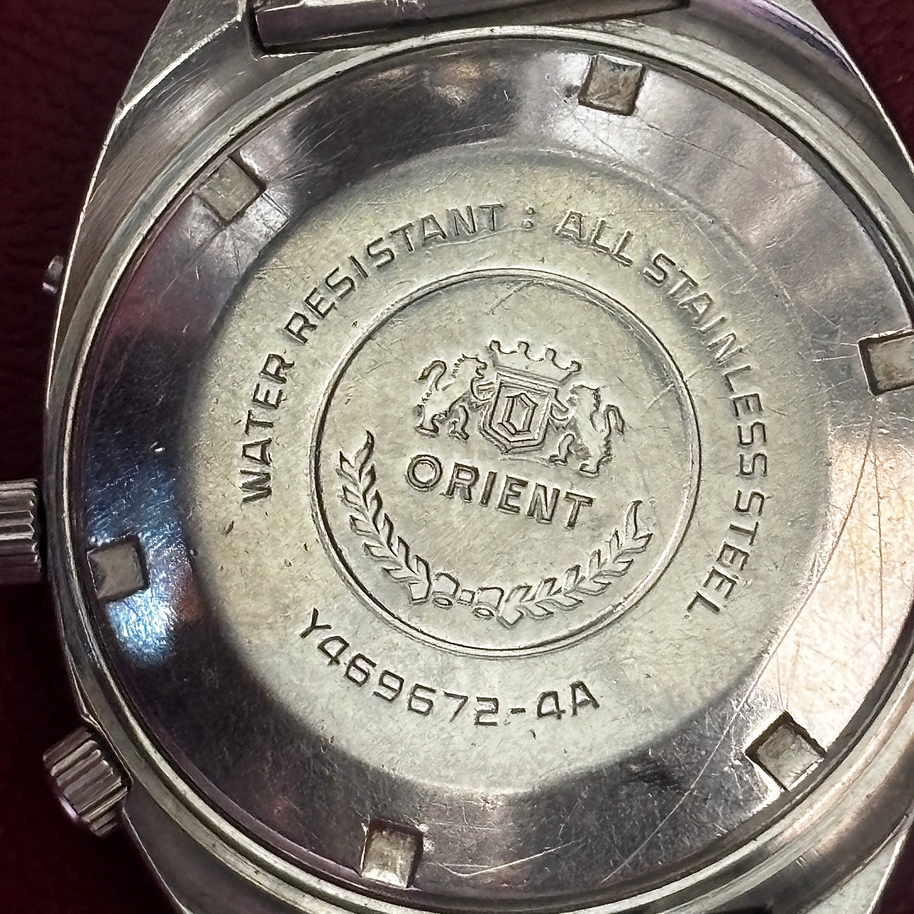 ORIENT CALENDAR CLOCK