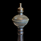 BRONZE KEROSENE LAMP 7