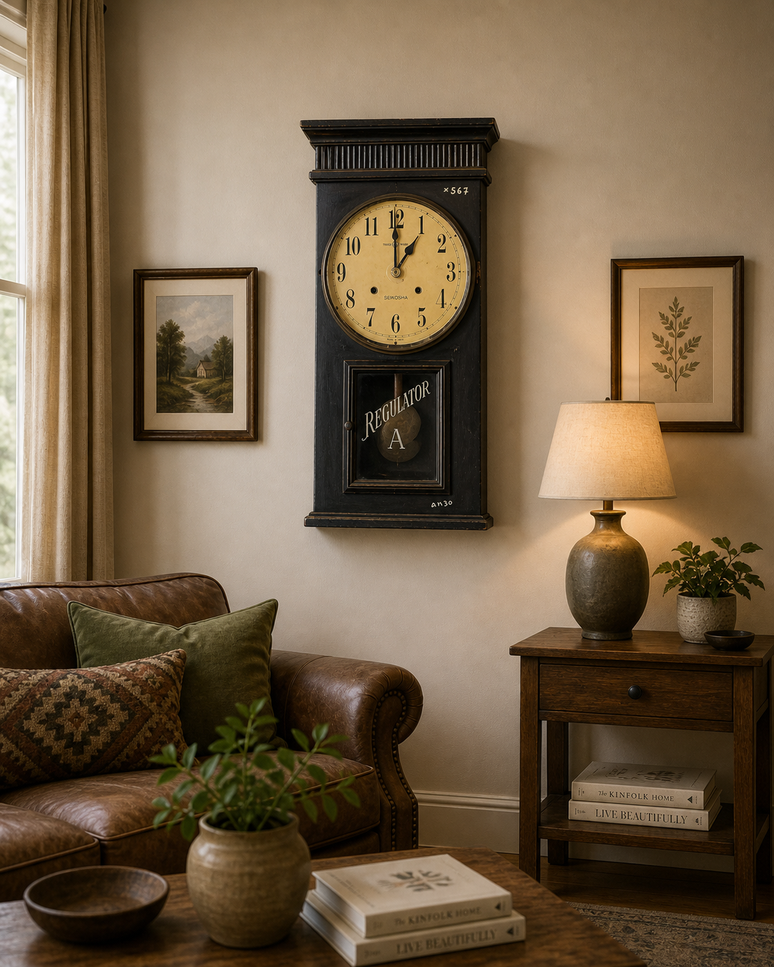 SEIKOSHA REGULATOR A WALL CLOCK