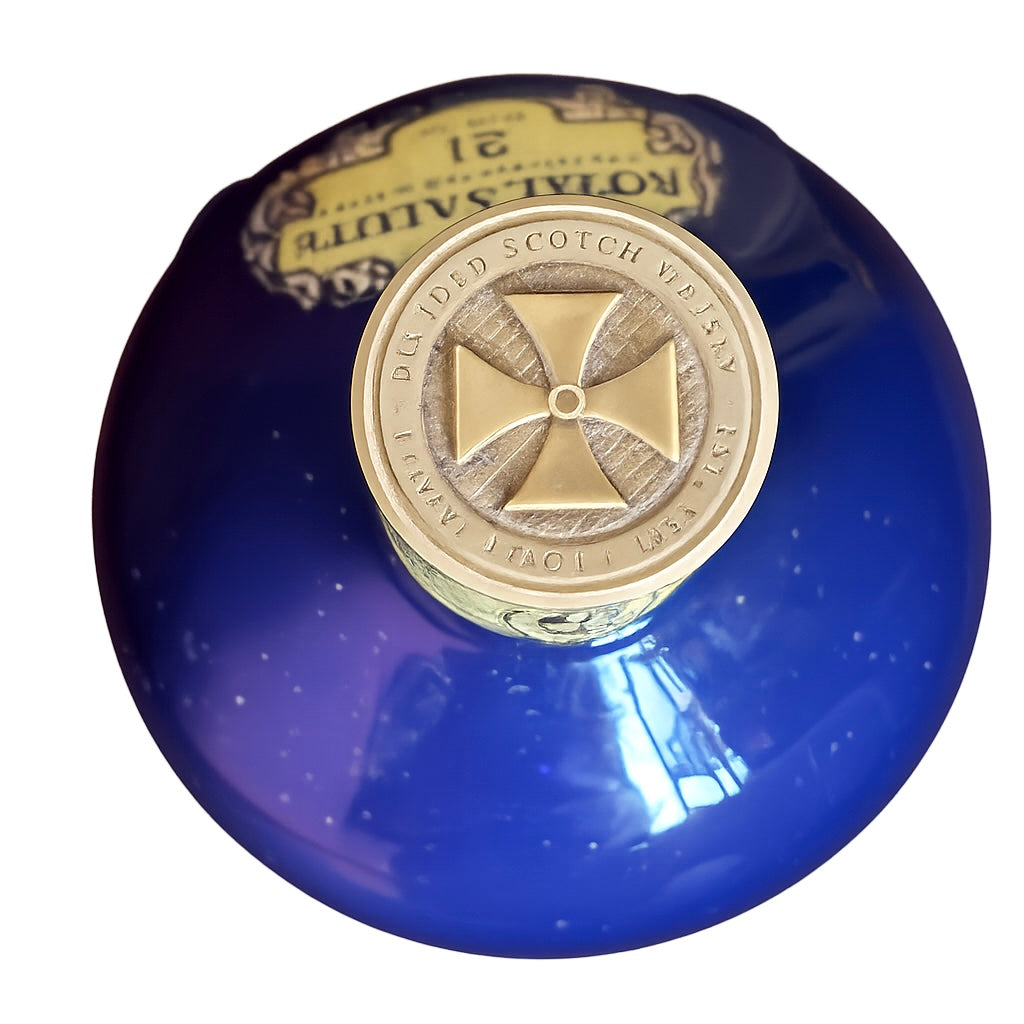 Royal SALUTE' SAPPHIRE BLUE FLAGON