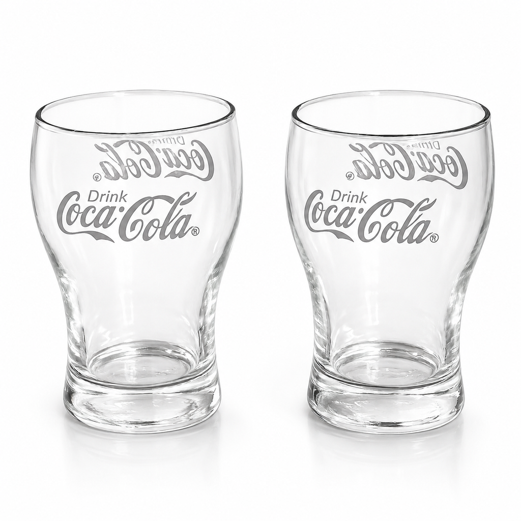 Coca-Cola tulip glass