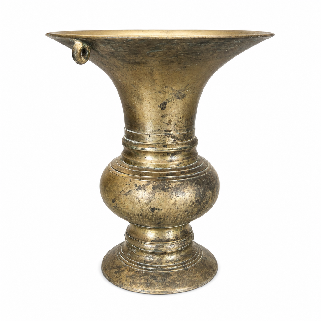 ANTIQUE BRONZE SPITTOON (KOLAMBI) 3