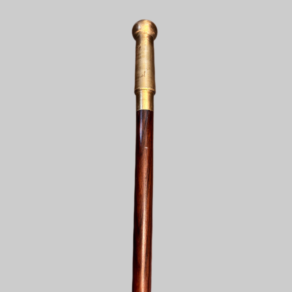 BALL HEAD WALKING STICK WITH KNIFE