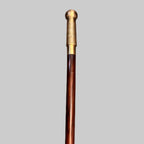 BALL HEAD WALKING STICK WITH KNIFE