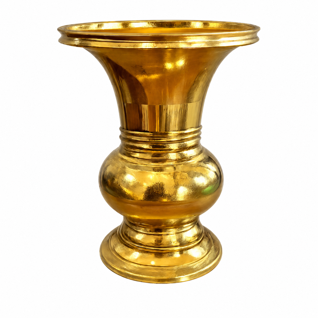 ANTIQUE BRONZE SPITTOON (KOLAMBI) 7