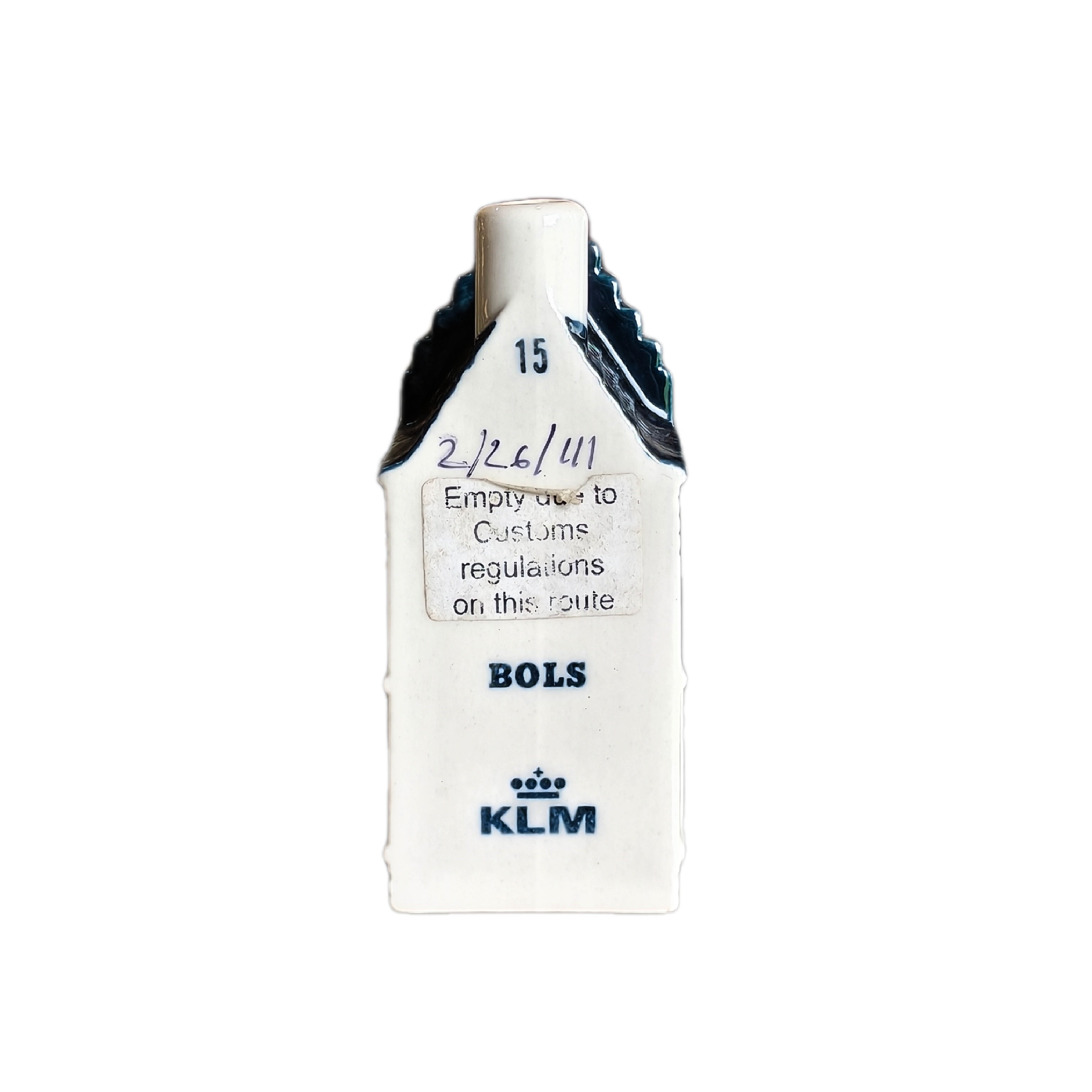 KLM BOLS BOTTLE #15