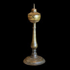 BRONZE KEROSENE LAMP 5